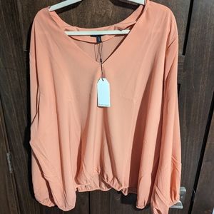 Better than silk romantic blouse